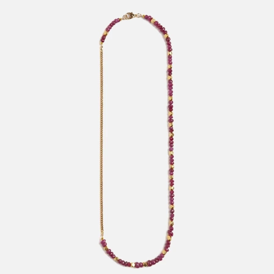 Objet-a La Plage Rubies Gemstone Elegant Jewelry Collection
