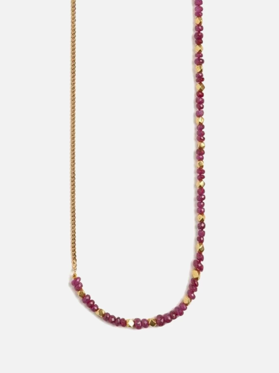 Objet-a La Plage Rubies Gemstone Elegant Jewelry Collection