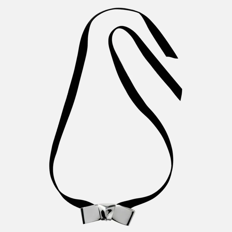 Annika Inez Sterling Silver Large Cravat Necklace for Women