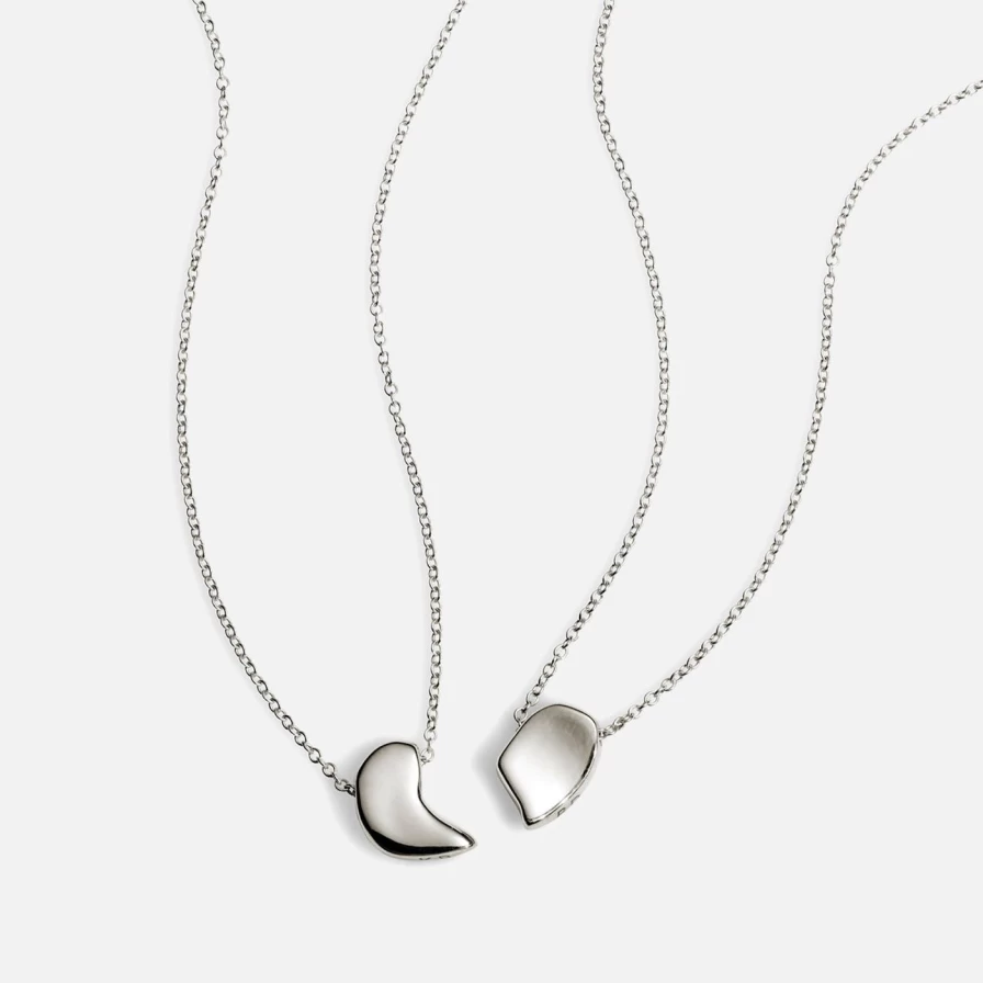AGMES Sum Of Parts Two-Piece Pendant Necklace Set
