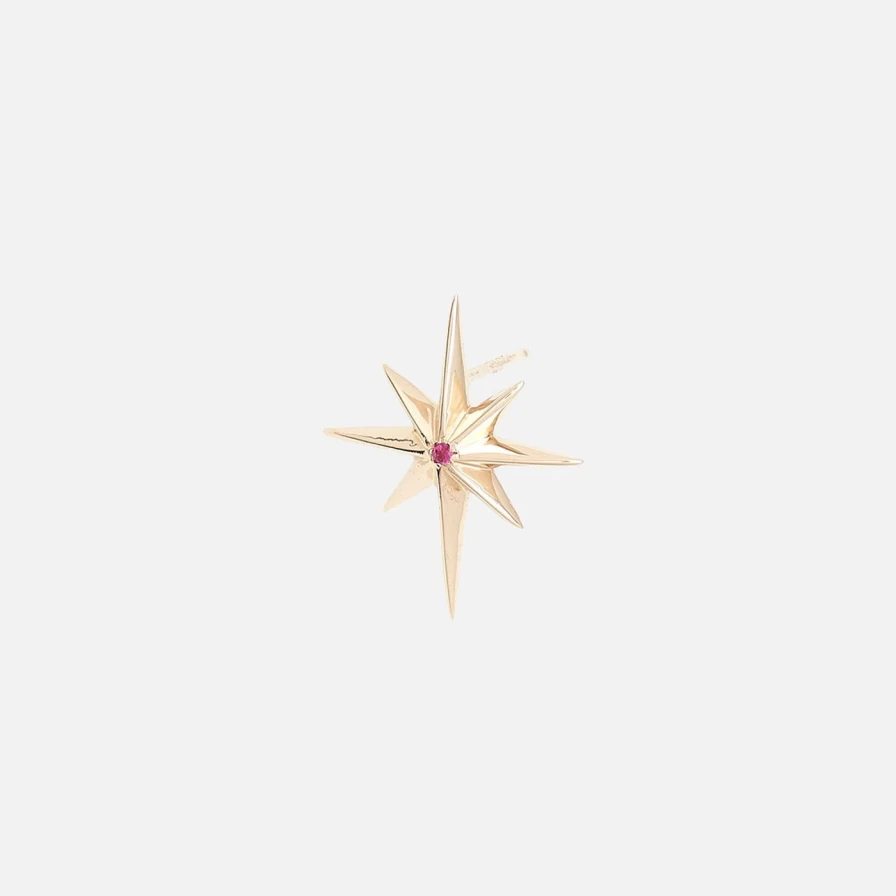 Talon Jewelry Northern Star Stud Earrings - Sparkling Sterling Silver Studs for Women