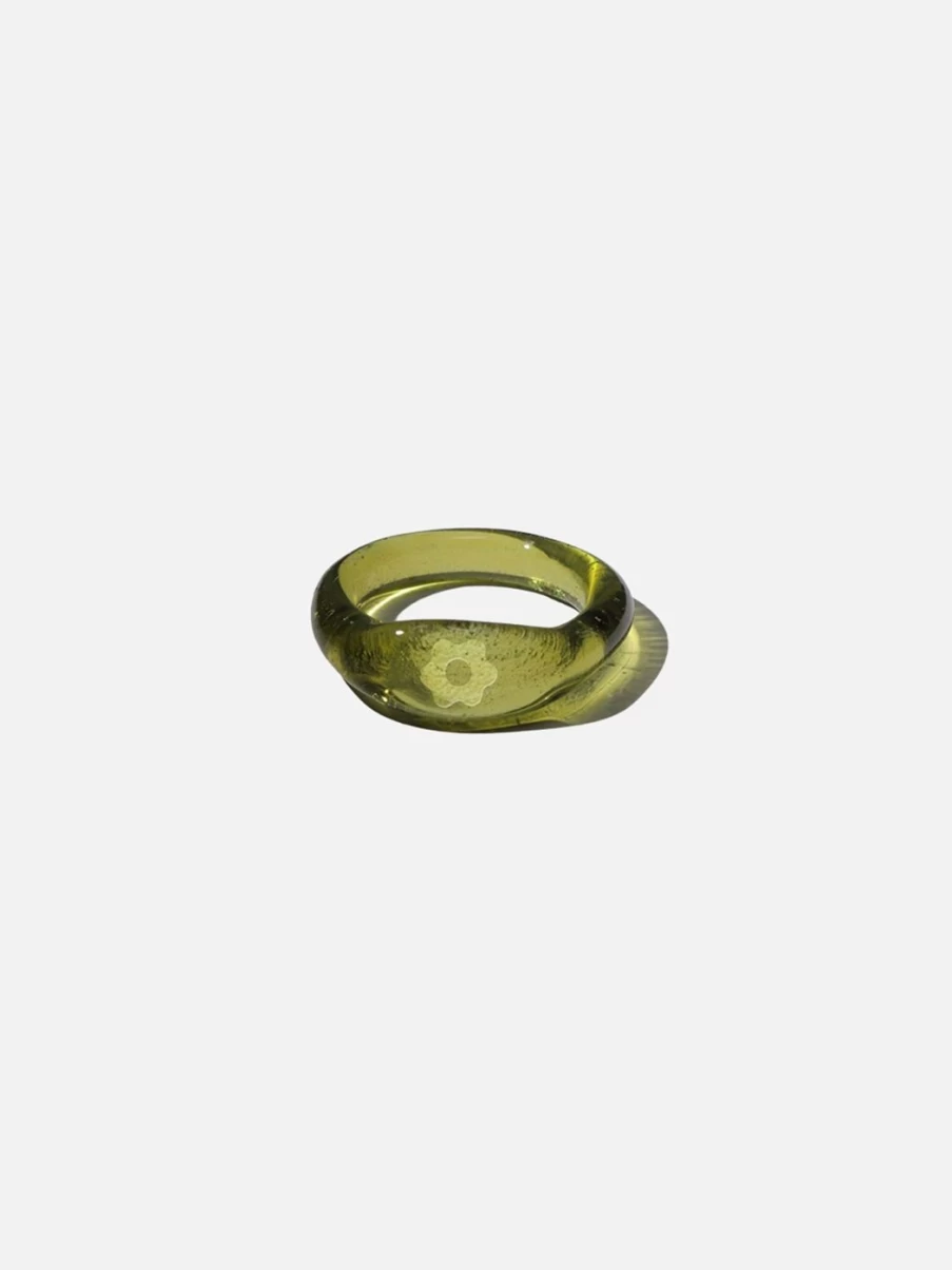 CLED Avens Signet Ring for Men & Women - Sterling Silver Personalized Seal Ring